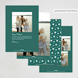 "Calder greeting" - Holiday Cards in Snow by Jennifer Wick - Back of Card Options