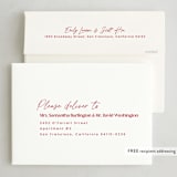 "More and more" - Holiday Cards in Candy Cane by Lea Delaveris - FREE Recipient Addressing
