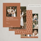 "Holiday Chic" - Holiday Cards in Starlight by Vivian Yiwing - Back of Card Options