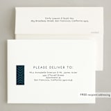 "Postcard Details" - Holiday Cards in Navy by Lisa Assenmacher - FREE Recipient Addressing