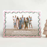 "watercolor wavy border" - Holiday Cards in Gumdrop by Cass Loh - Front
