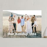 "Our vibe" - Holiday Cards in Snow by Creo Study - Front