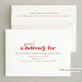 "Our vibe" - Holiday Cards in Snow by Creo Study - FREE Recipient Addressing