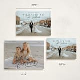 "Marry Christmas" - Holiday Cards in Mistletoe by Keen Peachy - Formats Available