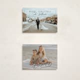 "Marry Christmas" - Holiday Cards in Mistletoe by Keen Peachy - Photo Orientation Options