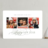 "Lovely Flourish" - Holiday Cards in Wreath by Brandy Folse - Front