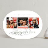 "Lovely Flourish" - Holiday Cards in Wreath by Brandy Folse - Front