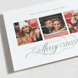 "Lovely Flourish" - Holiday Cards in Wreath by Brandy Folse - Detail