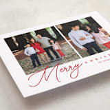 "Elegant_1" - Holiday Cards in Peppermint by Melanie Kosuge - Detail