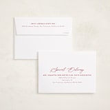 "Elegant_1" - Holiday Cards in Peppermint by Melanie Kosuge - FREE Recipient Addressing