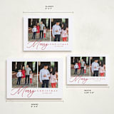"Elegant_1" - Holiday Cards in Peppermint by Melanie Kosuge - Formats Available