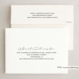 "Family Signature" - Holiday Cards in Licorice by Kacey Kendrick Wagner - FREE Recipient Addressing