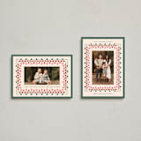 "Woodland Border" - Holiday Cards in Pine by Julie Murray - Photo Orientation Options
