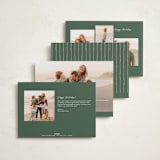 "The Merry" - Holiday Cards in Pine by Tamara Hilje - Back of Card Options