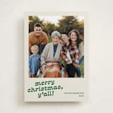 "Pecos" - Holiday Cards in Cactus by Megan Davis - Front