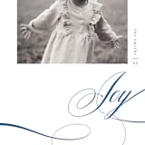 "Flourished" - Holiday Cards in Blueberry by Mansi Verma - Detail