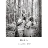 "clean hope" - Holiday Cards in Icicle by Mango Ink - Detail