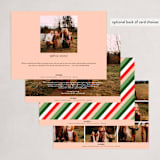 "Oh fun" - Holiday Cards in Candy Cane by Pixel and Hank - Back of Card Options