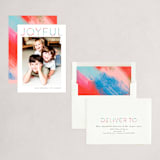 "ArtFul JoyFul" - Holiday Cards in Candy by Petra Kern - Assembled