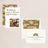 "Simple Vintage" - Holiday Cards in Snow by Katie Zimpel - Assembled