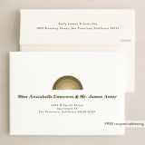 "Simple Vintage" - Holiday Cards in Snow by Katie Zimpel - FREE Recipient Addressing