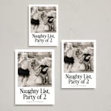 "List Party" - Holiday Cards in Snow by Jackie Crawford - Formats Available