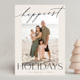 "alluring" - Holiday Cards in Latte by Carolyn Nicks - Front