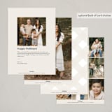 "alluring" - Holiday Cards in Latte by Carolyn Nicks - Back of Card Options