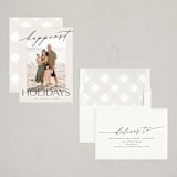 "alluring" - Holiday Cards in Latte by Carolyn Nicks - Assembled