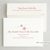 "Have I Been Good" - Holiday Cards in Snow by Becky Nimoy - FREE Recipient Addressing