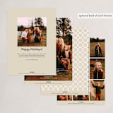 "Everyday Joy" - Holiday Cards in Stone by Amy Kross - Back of Card Options