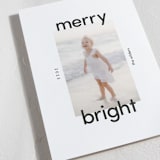 "Sloane" - Holiday Cards in Snow by Morgan Kendall - Detail