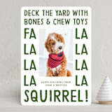 "Deck the Yard" - Holiday Cards in Grass by Kayla King - Front