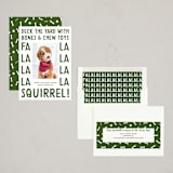 "Deck the Yard" - Holiday Cards in Grass by Kayla King - Assembled