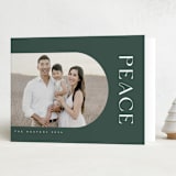 "Camber" - Holiday Cards in Juniper by Snow and Ivy - Folded Card