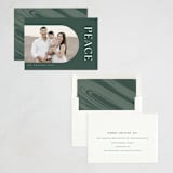 "Camber" - Holiday Cards in Juniper by Snow and Ivy - Assembled