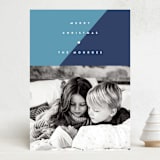 "Two Tone Holiday" - Holiday Cards in Twilight Hours by Up Up Creative - Front