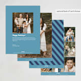 "Two Tone Holiday" - Holiday Cards in Twilight Hours by Up Up Creative - Back of Card Options