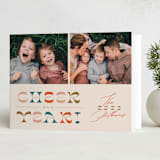 "MCM Punch" - Holiday Cards in Candy by Alaina Cherup - Folded Card