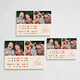 "MCM Punch" - Holiday Cards in Candy by Alaina Cherup - Formats Available