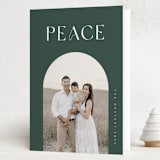 "Camber" - Holiday Cards in Juniper by Snow and Ivy - Folded Card