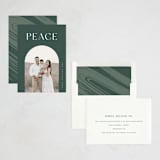 "Camber" - Holiday Cards in Juniper by Snow and Ivy - Assembled