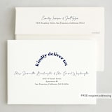 "Merriest Christmas Cheer" - Holiday Cards in Frost by Ashley Cuccio - FREE Recipient Addressing