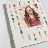 "Bejeweled" - Holiday Cards in Cranberry by Vivian Yiwing - Detail
