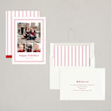 "Classy frame" - Holiday Cards in Poinsettia by Stacey Meacham - Assembled