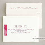 "Marbled Candycane" - Holiday Cards in Fuchsia by Nazia Hyder - FREE Recipient Addressing