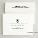 "Nice List" - Holiday Cards in Marshmallow by Shari Margolin - FREE Recipient Addressing