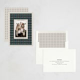 "Retro Weave" - Holiday Cards in Forest by Wendy Chung - Assembled