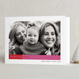 "Little Mod" - Holiday Cards in Sugarplum by Ellis - Folded Card