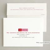 "Little Mod" - Holiday Cards in Sugarplum by Ellis - FREE Recipient Addressing